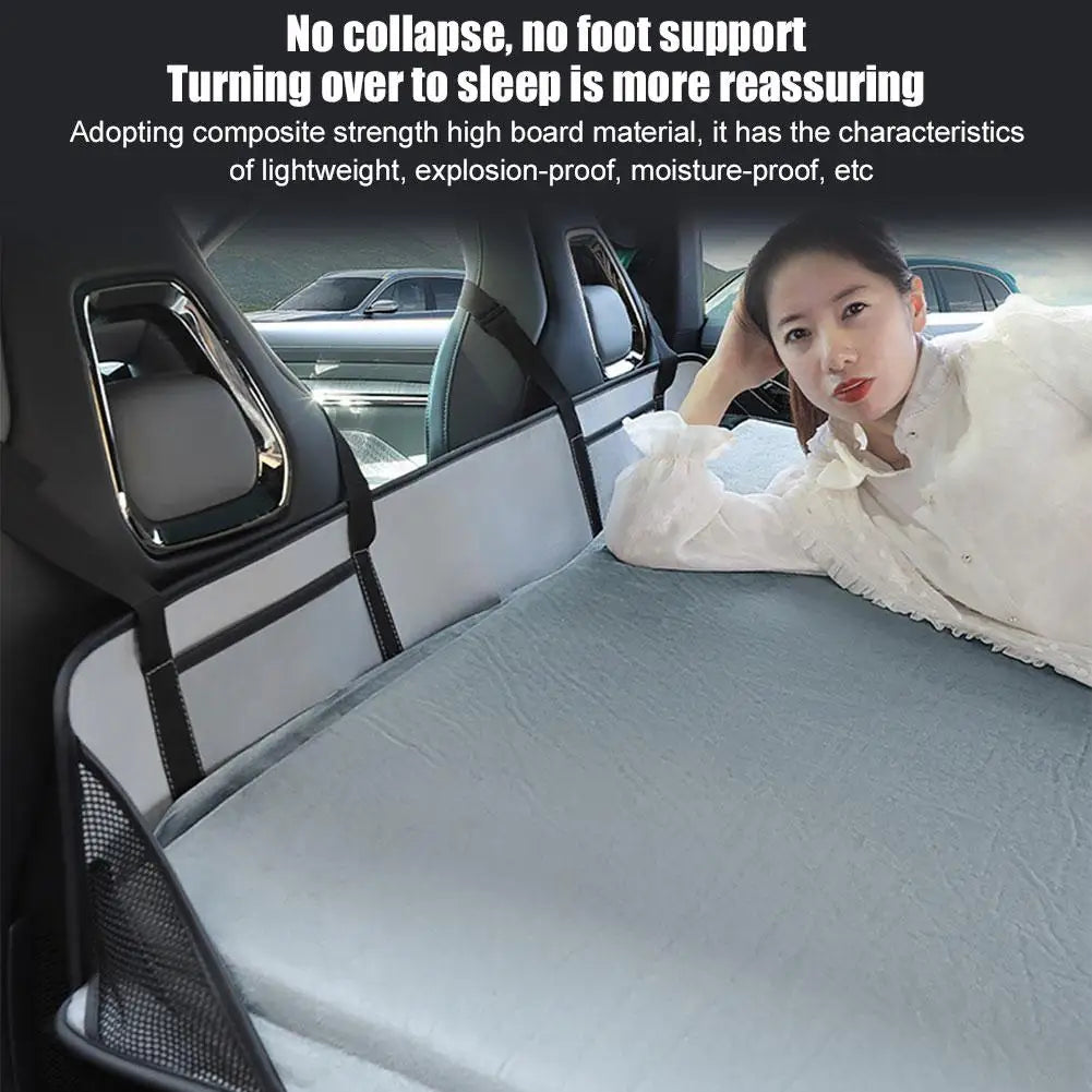 Bed Car Head Guard SUV In Car Folding Of Rear Car Sleeping Mats Extension Board Trunk Sleeping Camping Mattress