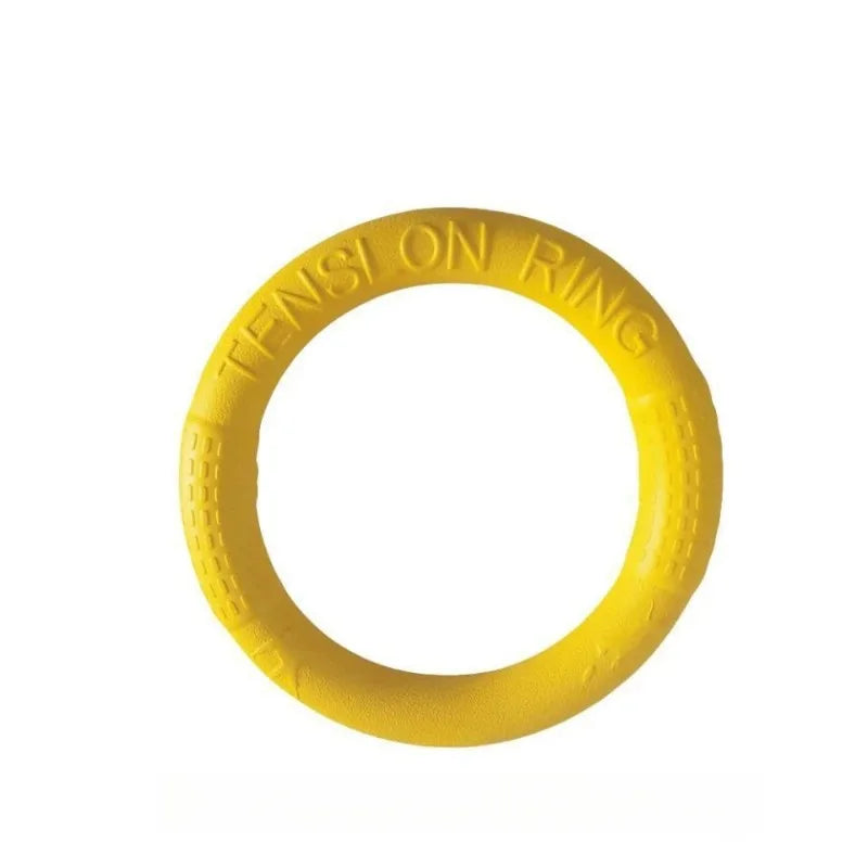 1Pcs  Pet toy dog frisbee grinding teeth training ring tension ring suitable for small dogs