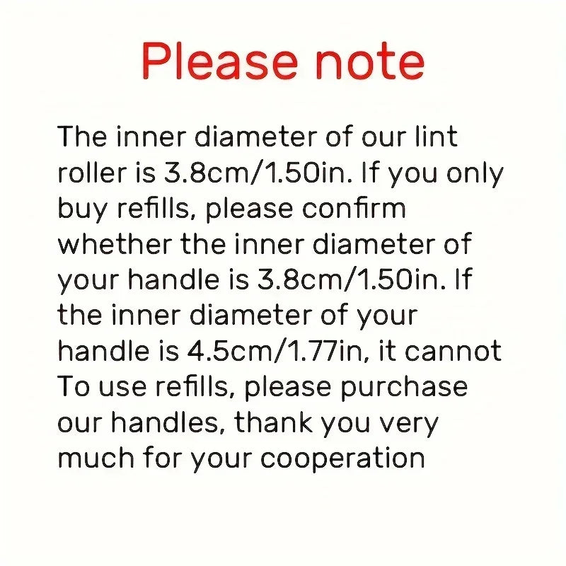 60 Sheets/Roll Extra-Sticky Lint Roller for Pet Hair Removal,Ideal for Dog & Cat Owners,Perfect for Clothes & Furniture Cleaning