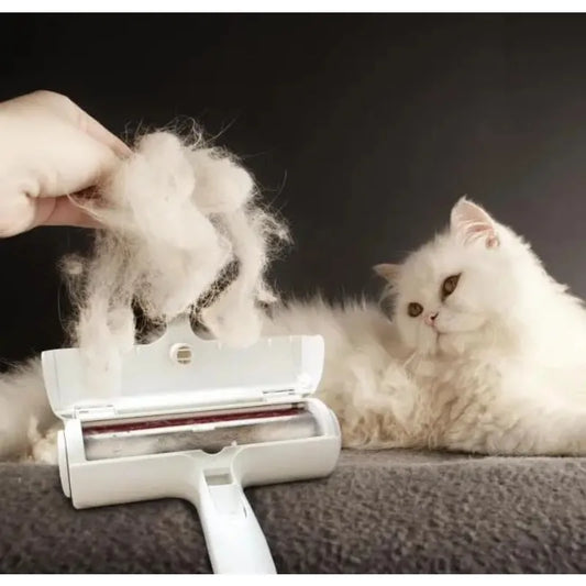 Two-Way Pet Hair Remover Roller Easy Floating Hair Removal One Scratch Clean Reusable Washable for Dog Cat Fur Furniture Couch