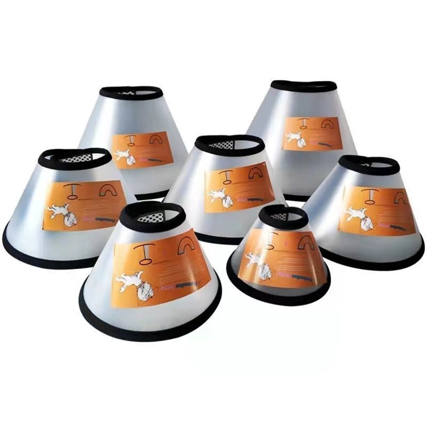 Pet Elizabethan Collar for Dogs Comfy Cones to Stop Licking Protective Collar for Dog After Surgery Anti-Bite Lick